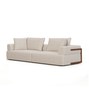 Warner Oatmeal 2 Piece Sofa Set - Central Designs
