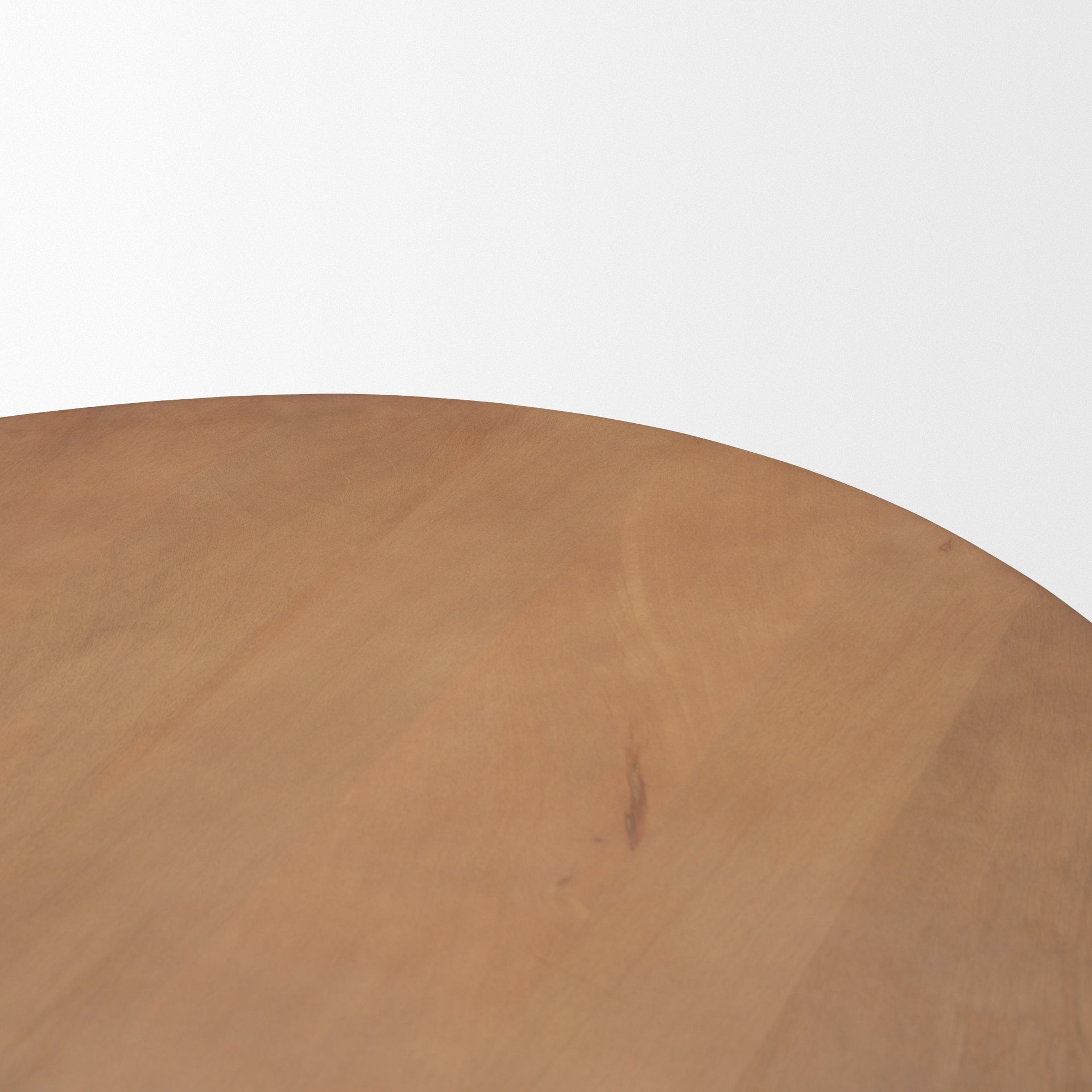 Jovani 94" Solid Light Brown Mango Wood Oval Dining Table - Central Designs