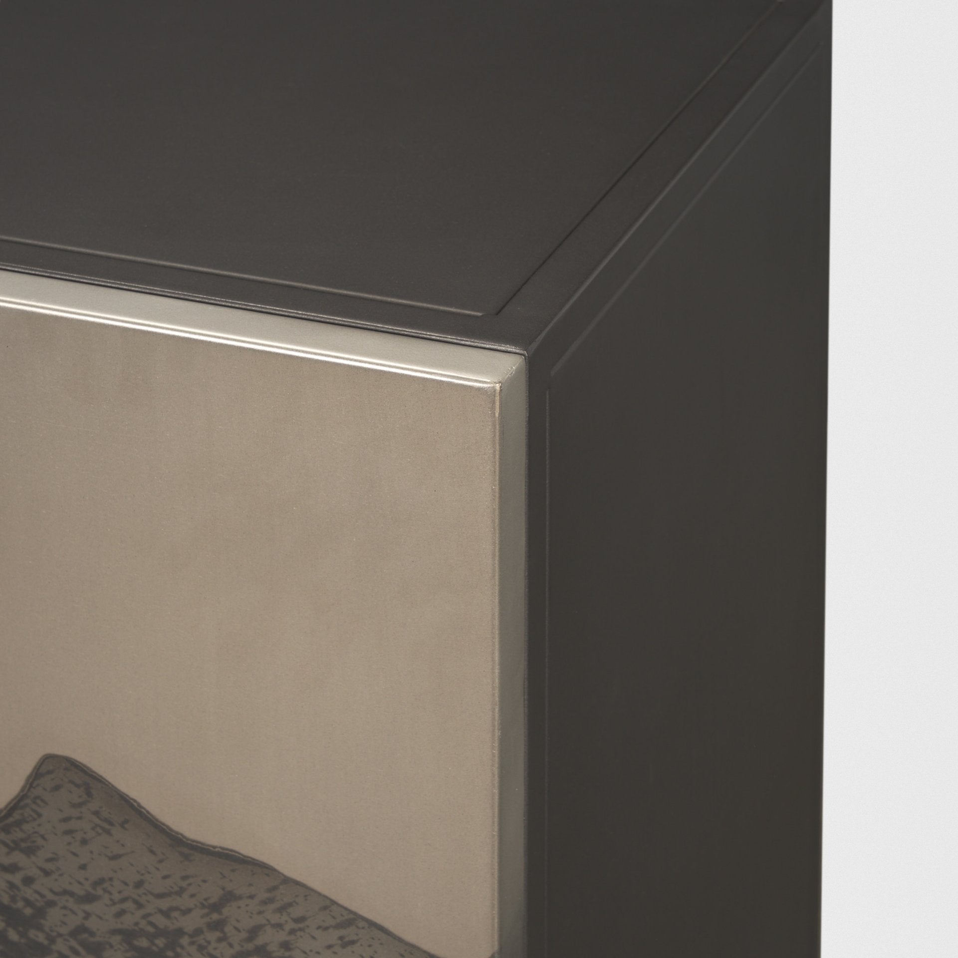 Roxdale Acid Washed Iron Metal Accent Cabinet - Central Designs