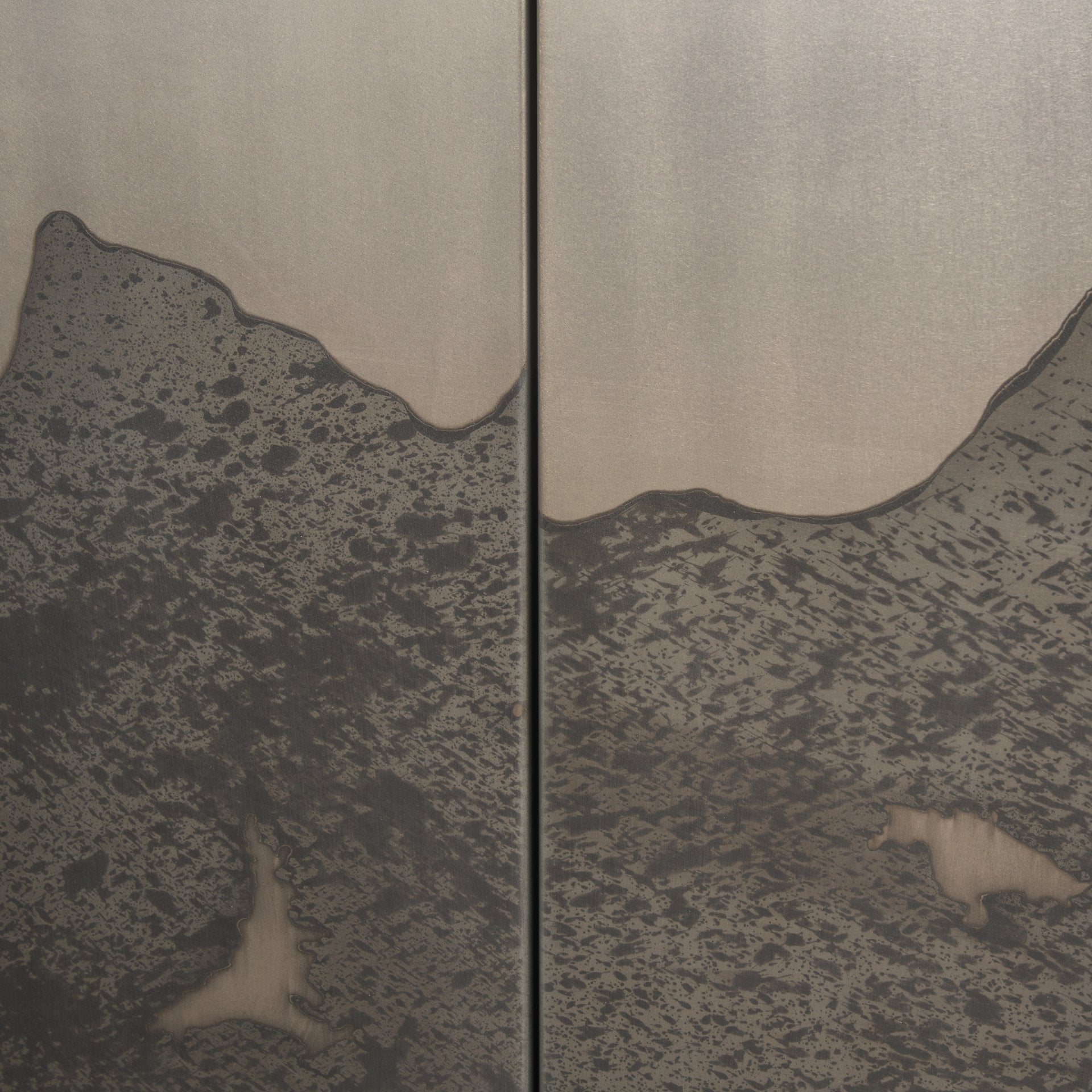 Roxdale Acid Washed Iron Metal Accent Cabinet - Central Designs