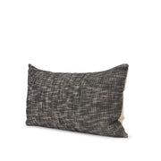 Jalia Cream and Black Cotton Decorative Lumbar Pillow Cover - Central Designs