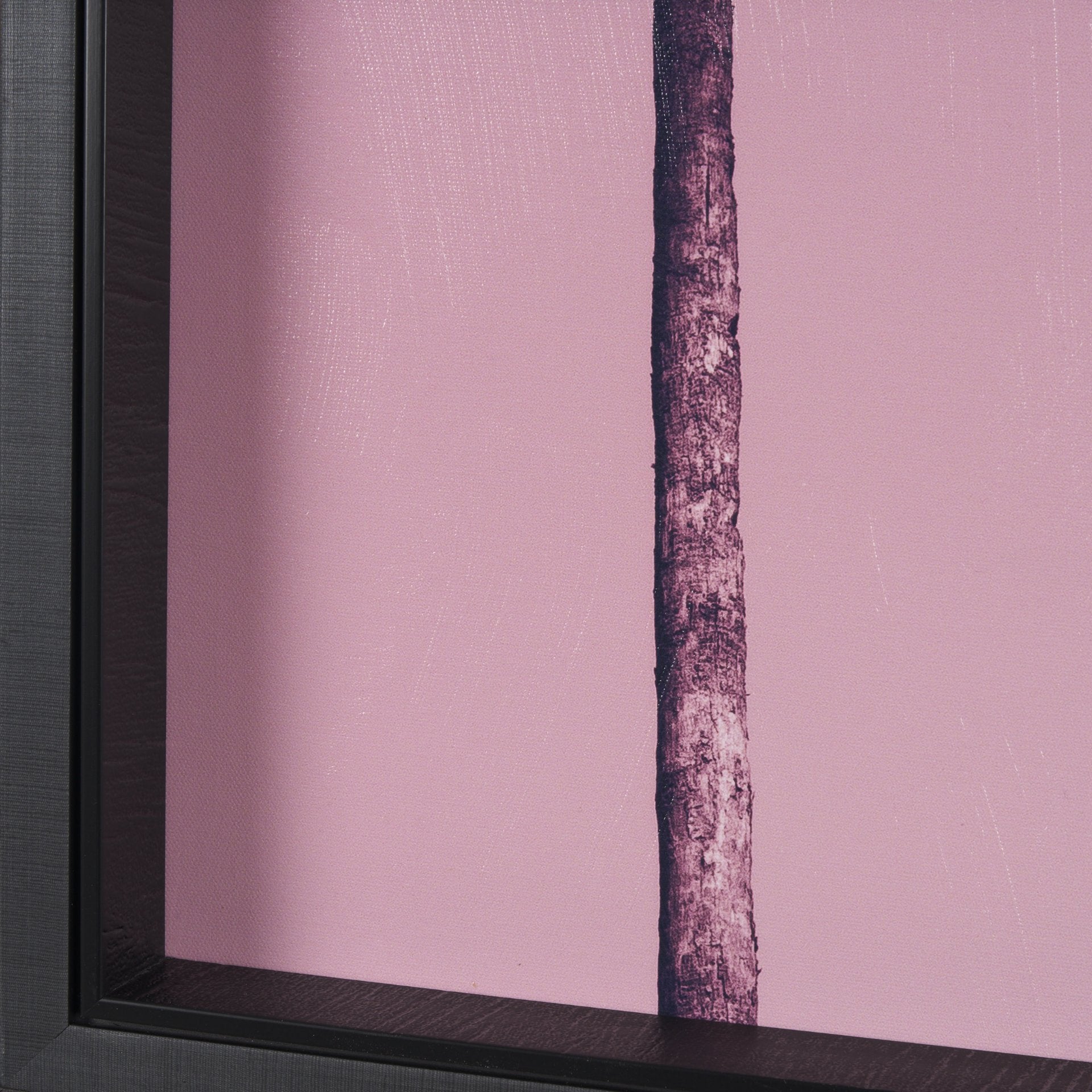 Pink Palms II by Deborah Revell a Hand Embellished Framed Photo Art Print - Central Designs