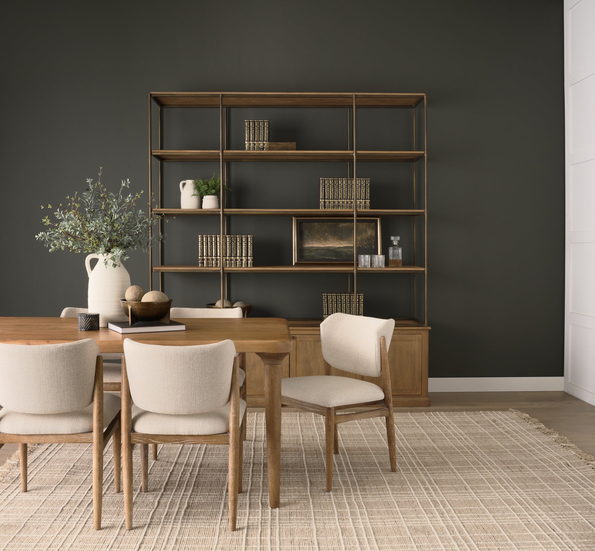Suvan 72L Light Brown Rectangular Oak Wood Dining Table - Central Designs