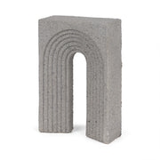 Kacia Resin Textured Concrete Gray Decorative Object - Central Designs