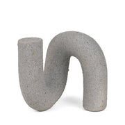 Kailas Resin Textured Concrete Gray Decorative Object - Central Designs