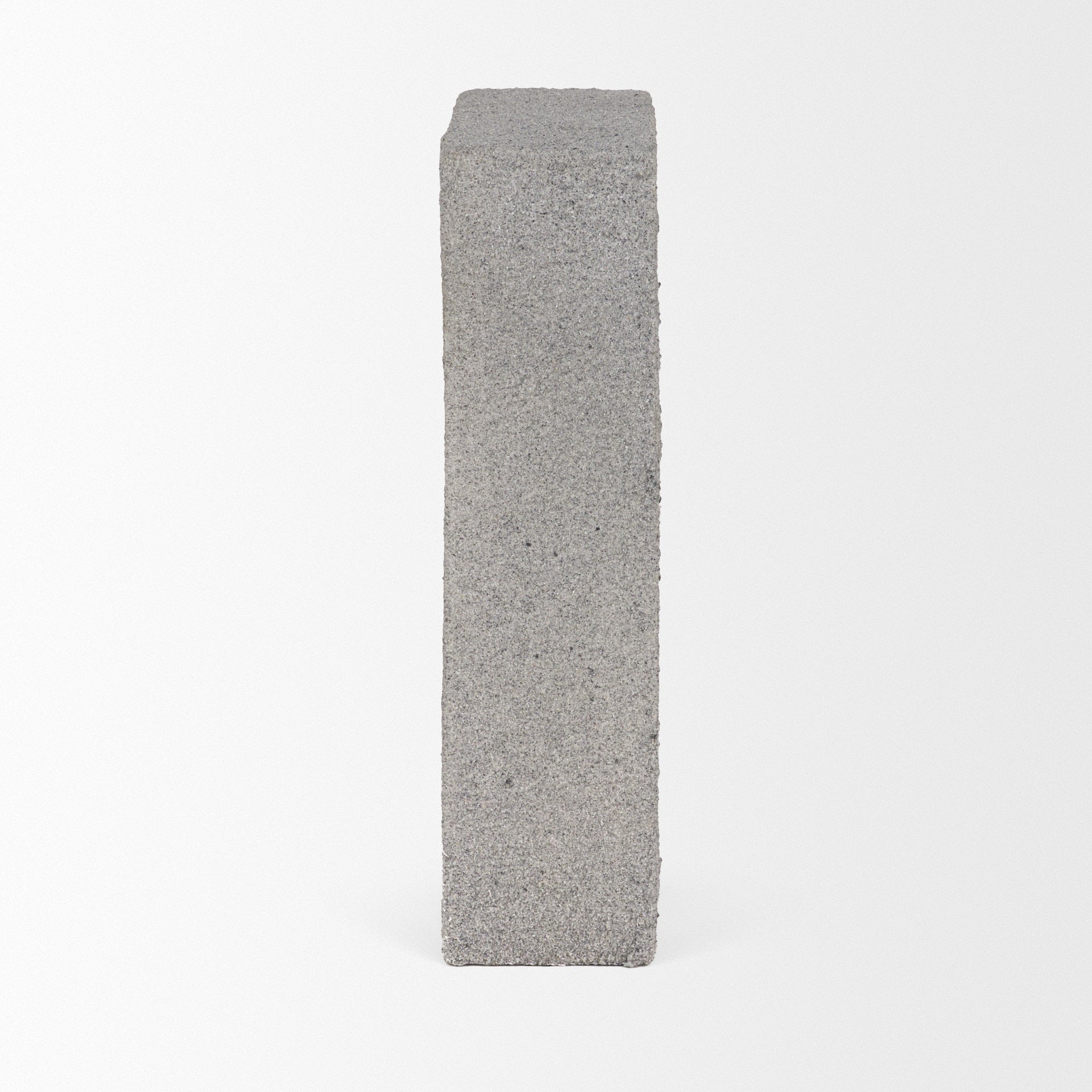 Kacia Resin Textured Concrete Gray Decorative Object - Central Designs