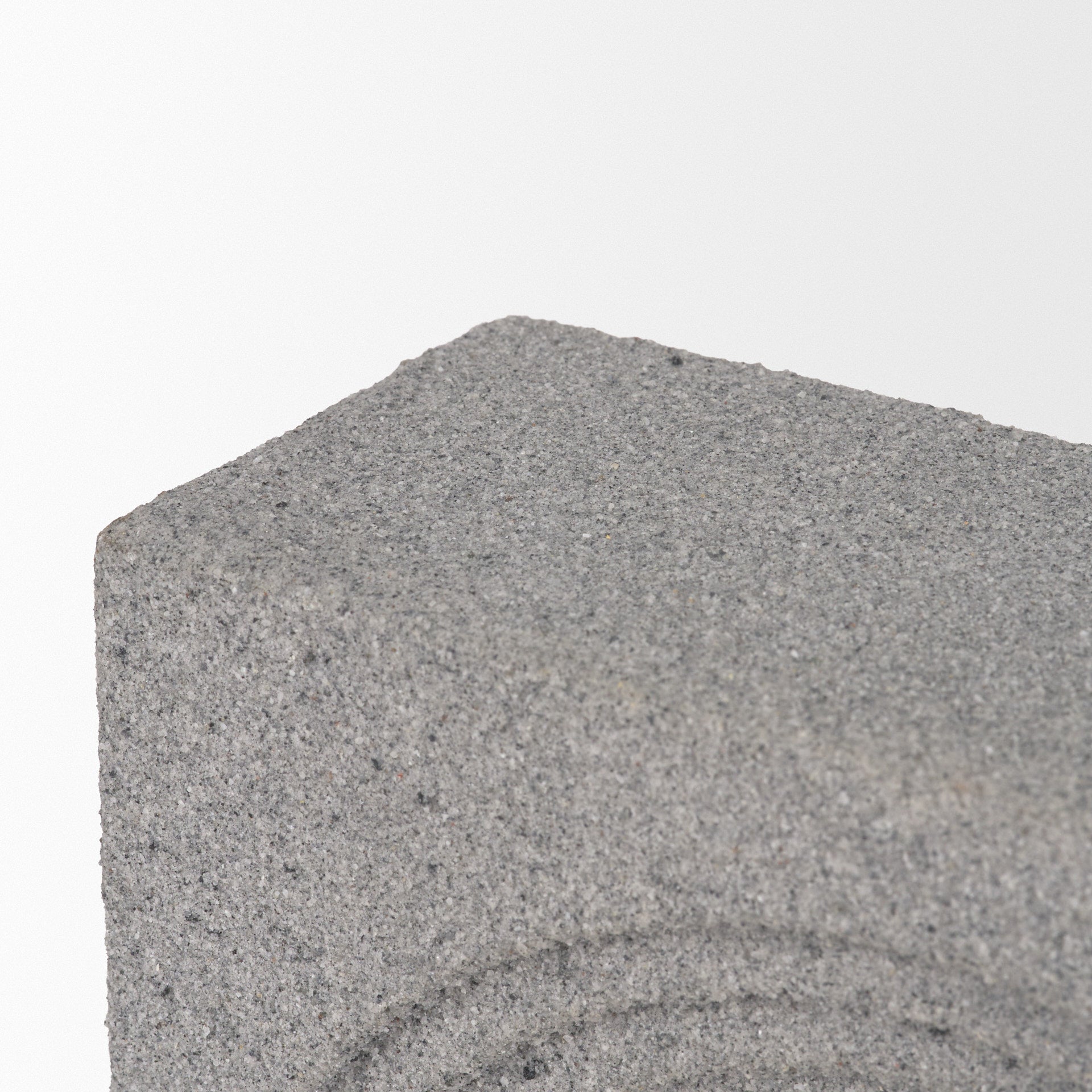 Kacia Resin Textured Concrete Gray Decorative Object - Central Designs