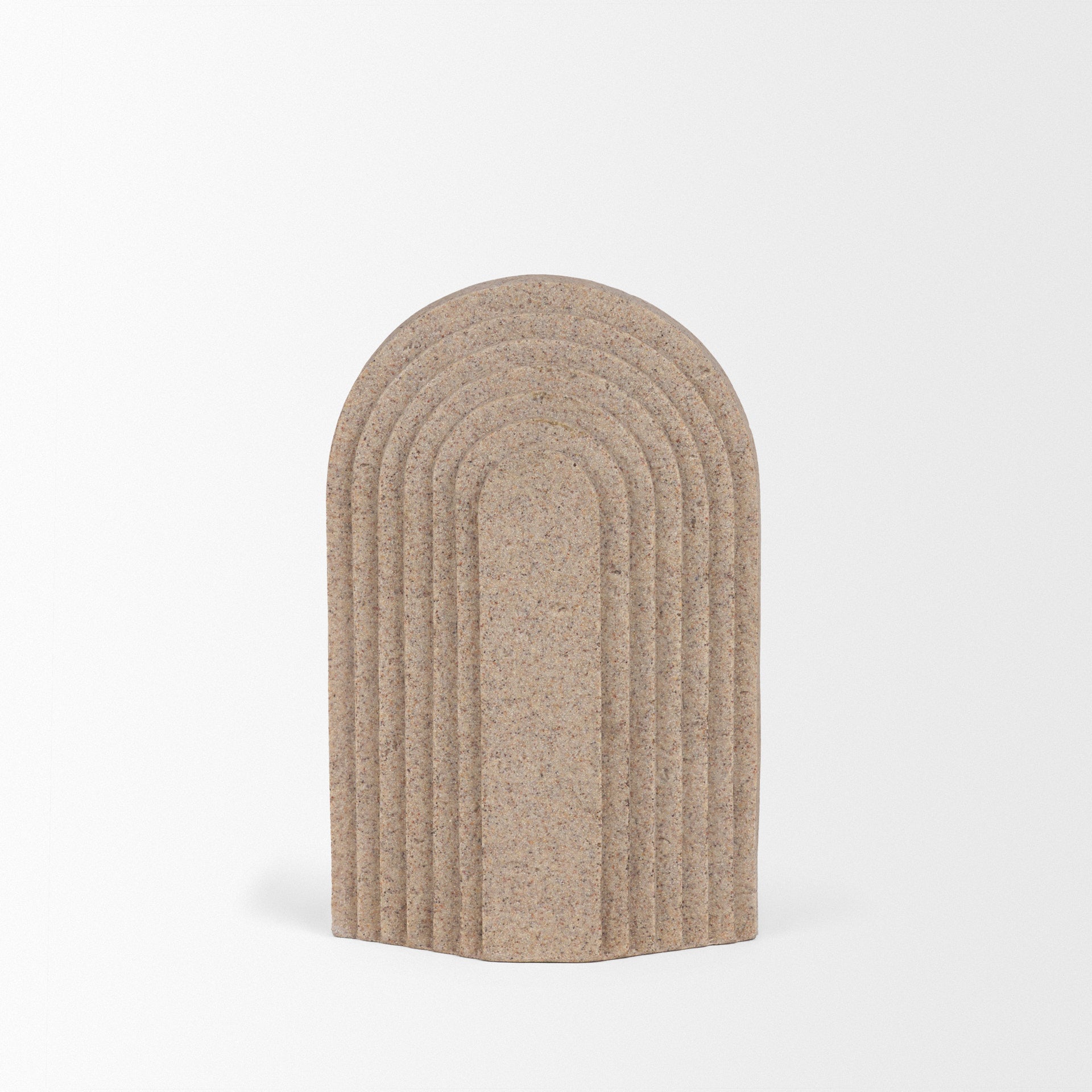 Kael Resin Textured Concrete Gray Decorative Object - Central Designs