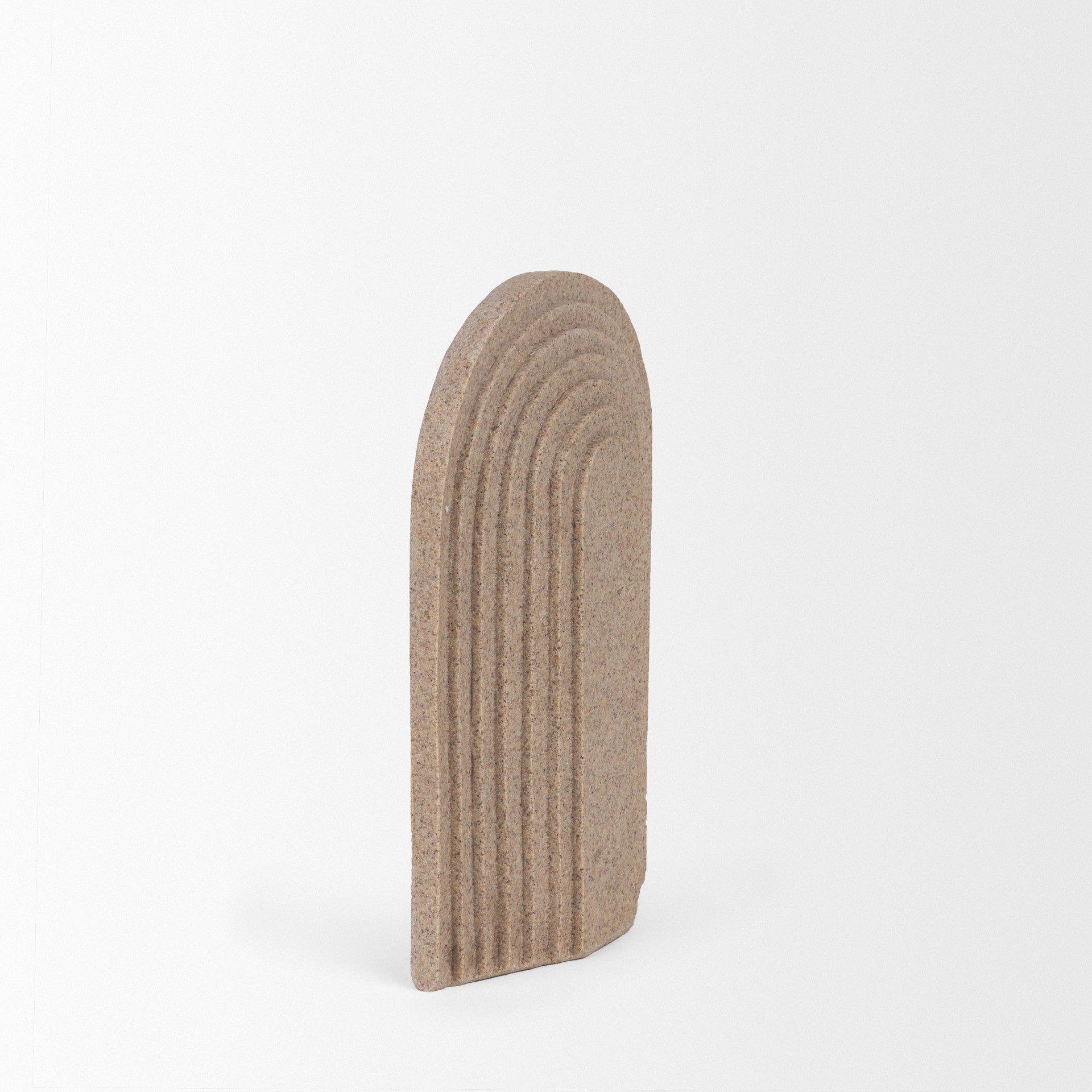 Kael Resin Textured Concrete Gray Decorative Object - Central Designs