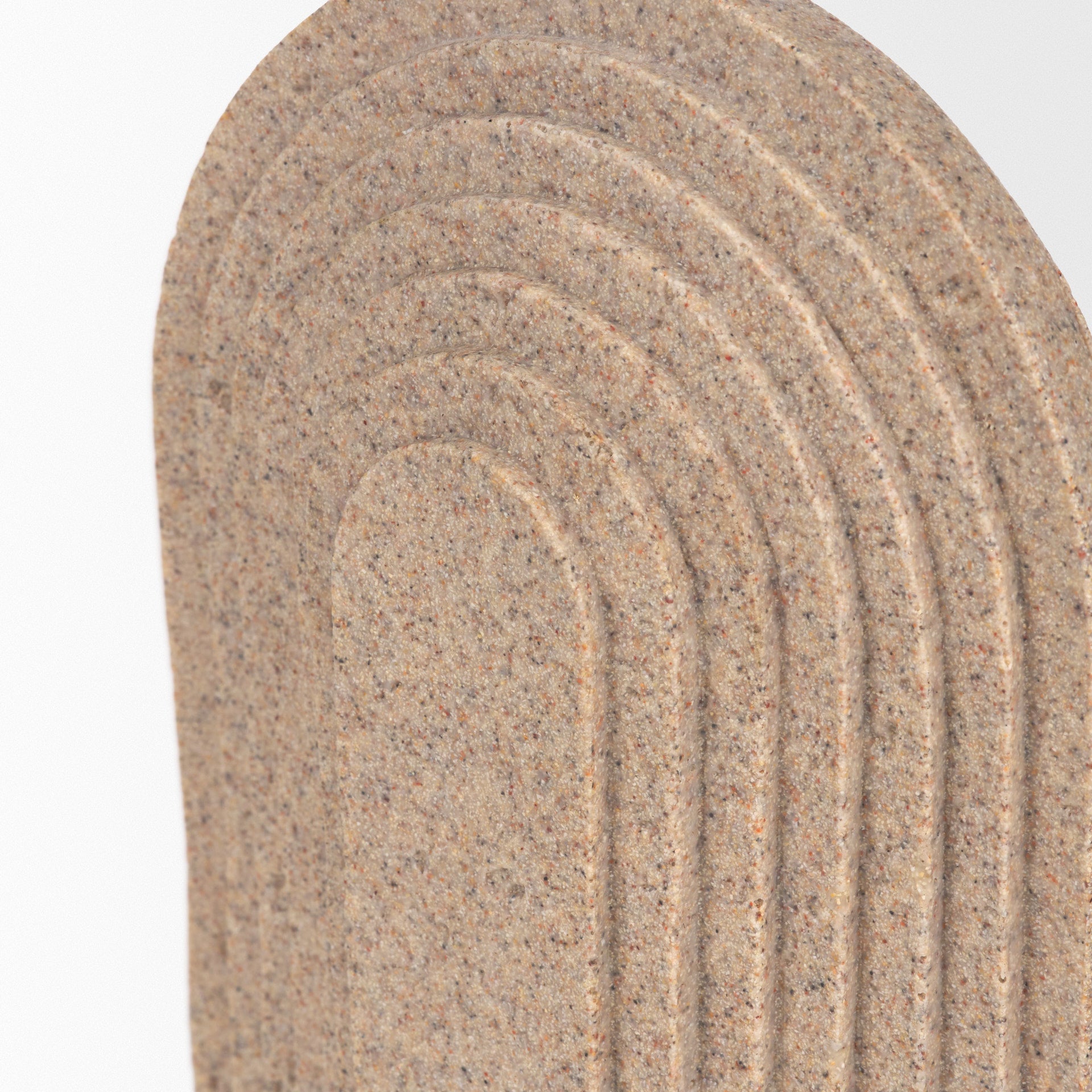 Kael Resin Textured Concrete Gray Decorative Object - Central Designs