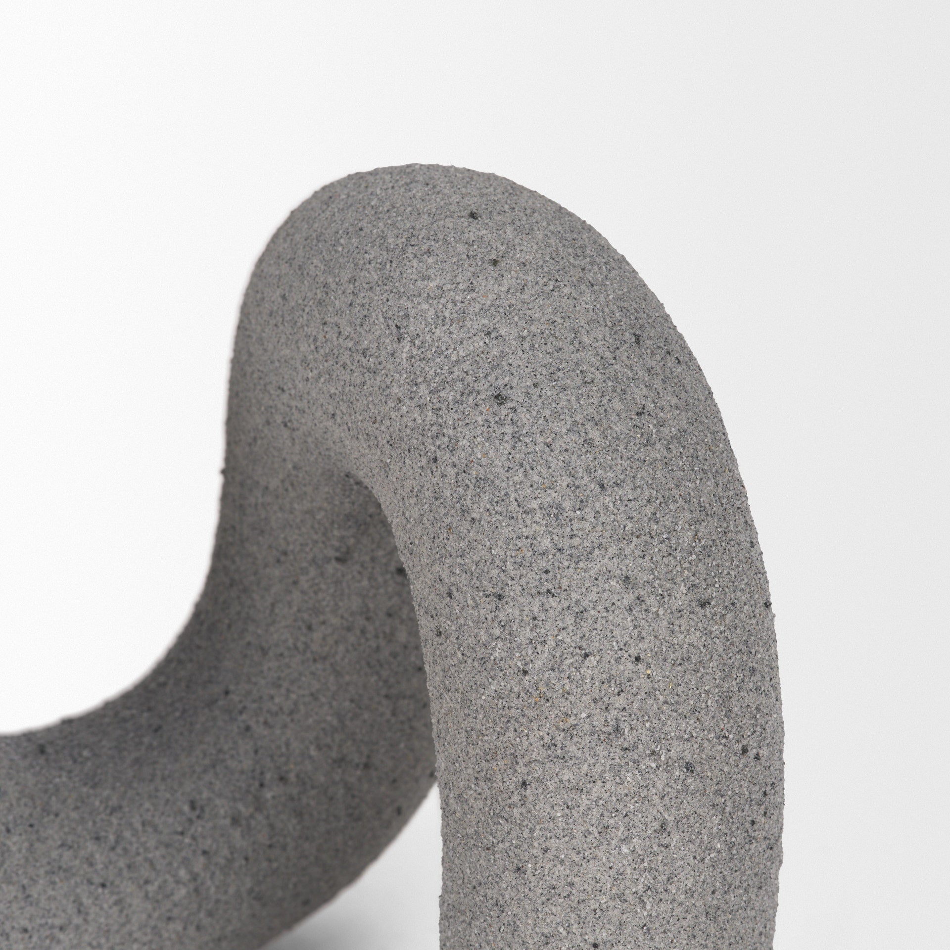 Kailas Resin Textured Concrete Gray Decorative Object - Central Designs