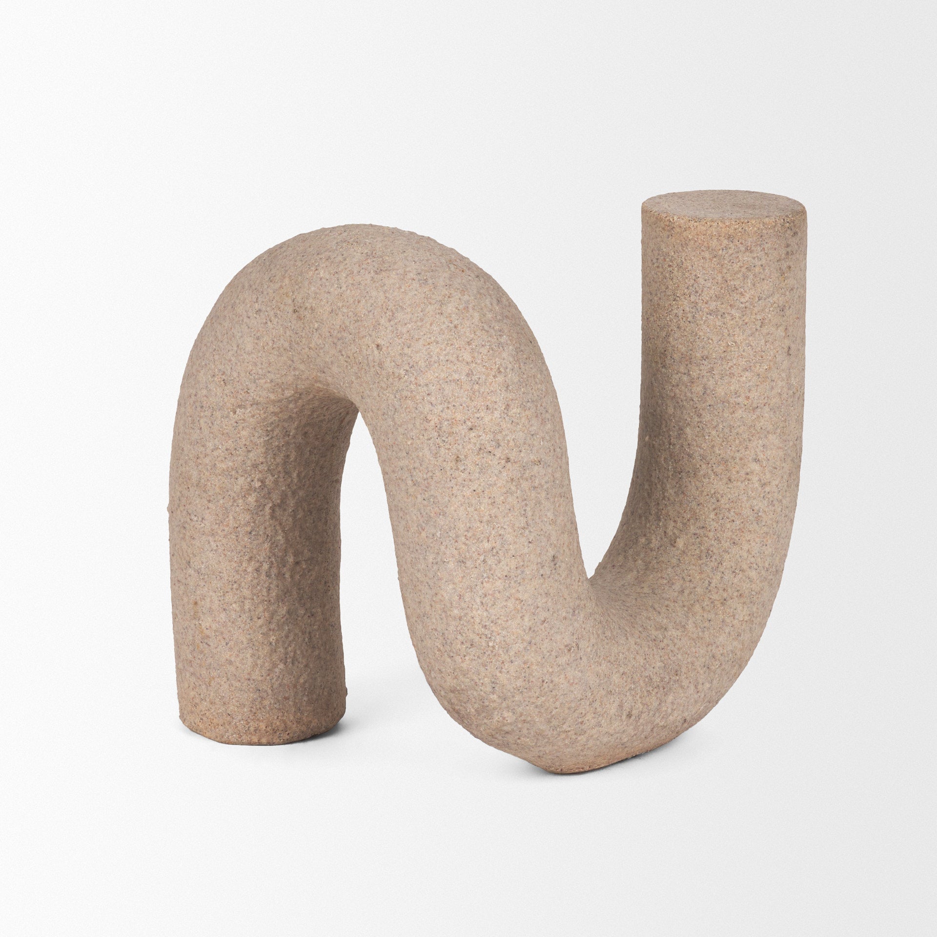 Kailas Resin Textured Sandstone Decorative Object - Central Designs