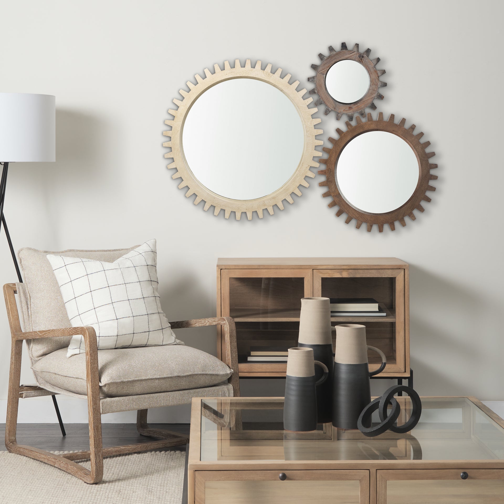 Cog Mirror Collection 1 (Set of 3) - Central Designs