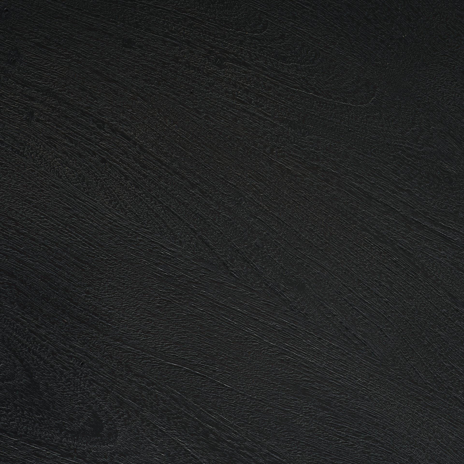 Sonel Matte Black Wood Pedestal Foyer Table - Central Designs
