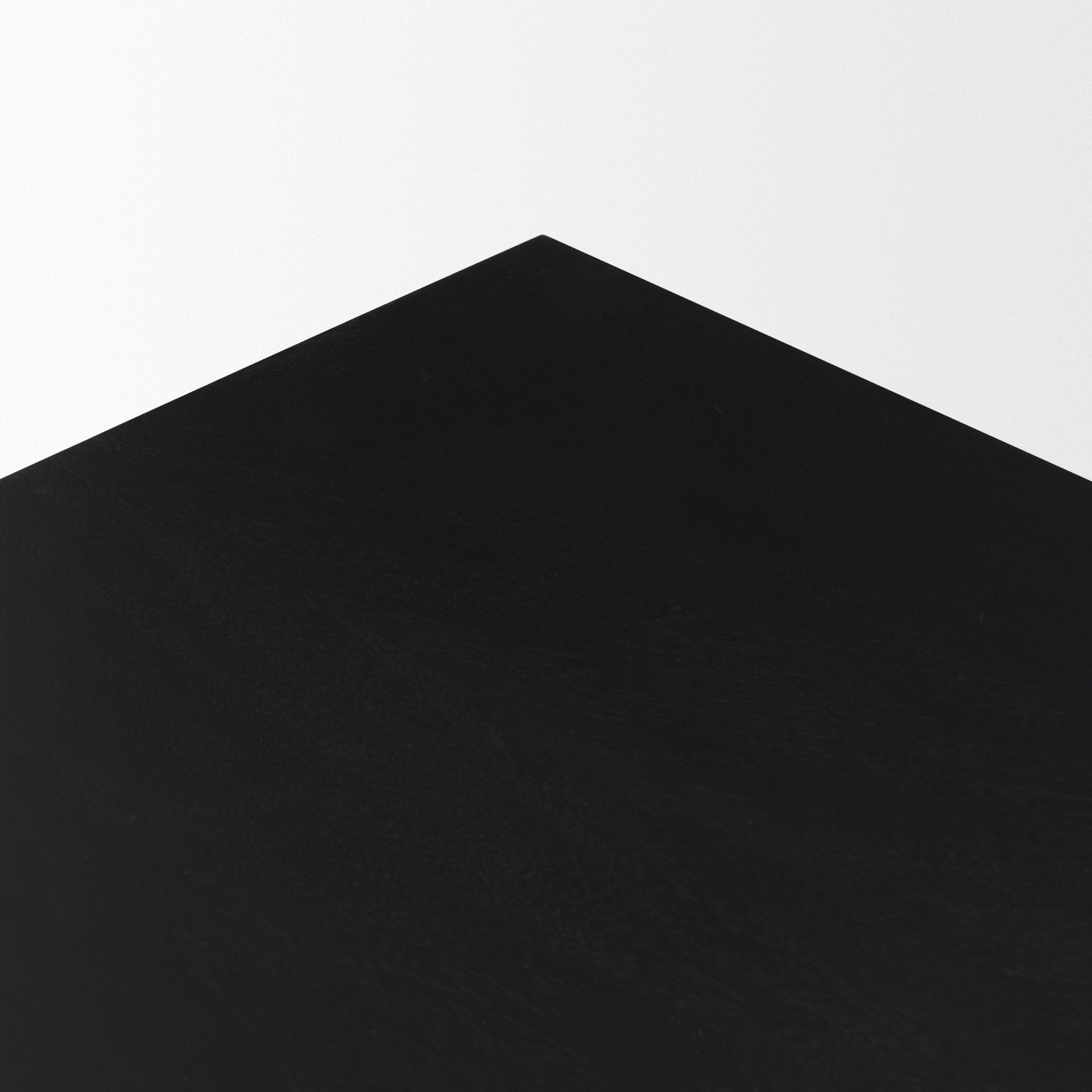 Grier 72" Black Wood W/ Black Cane Sideboard - Central Designs