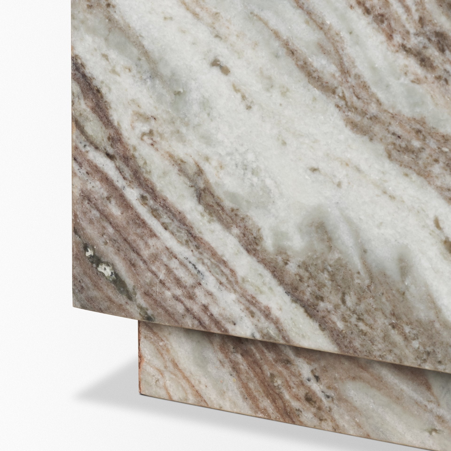 Matteo Solid Pink Marble Rectangular Coffee Table - Central Designs