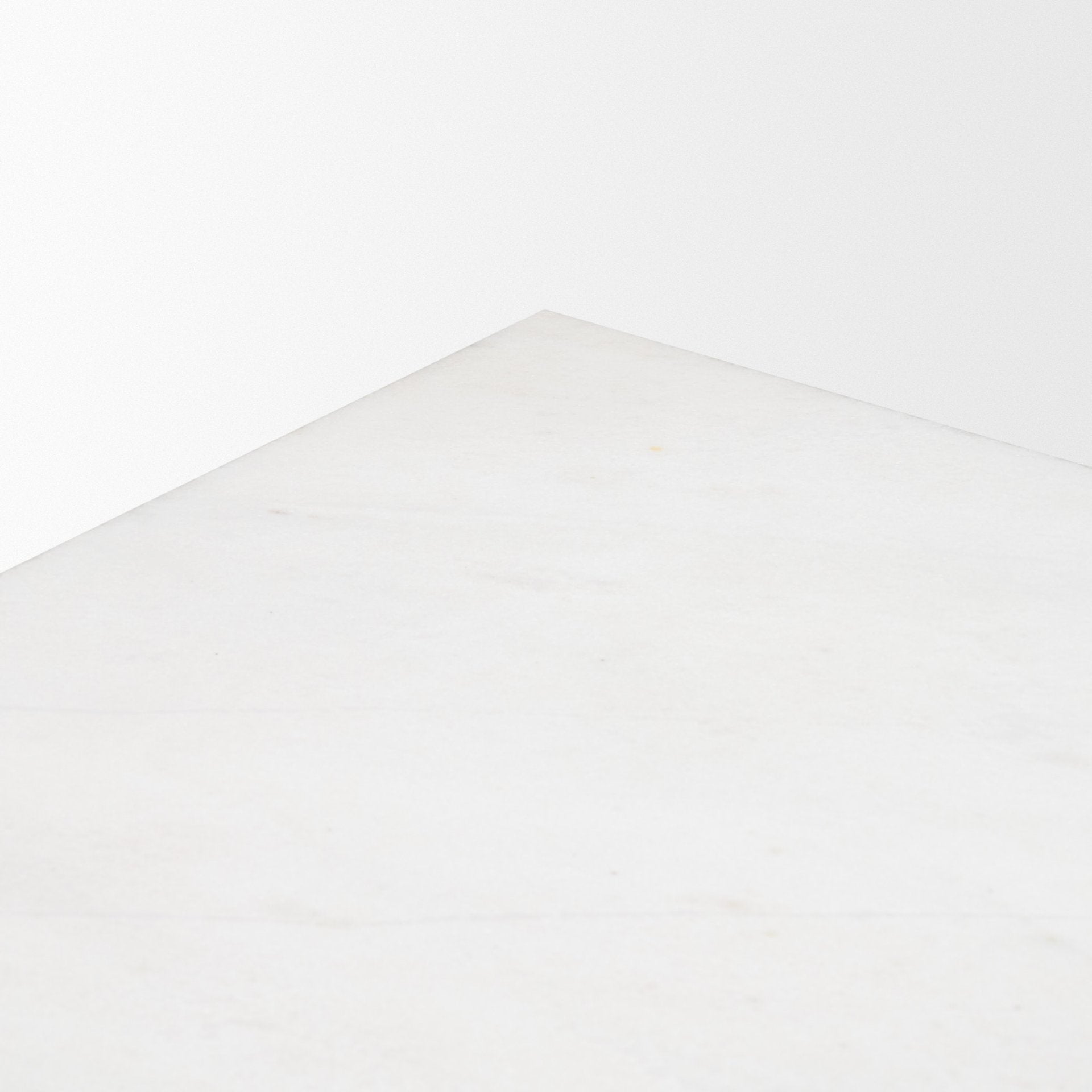 Matteo Solid White Marble Square Side Table - Central Designs