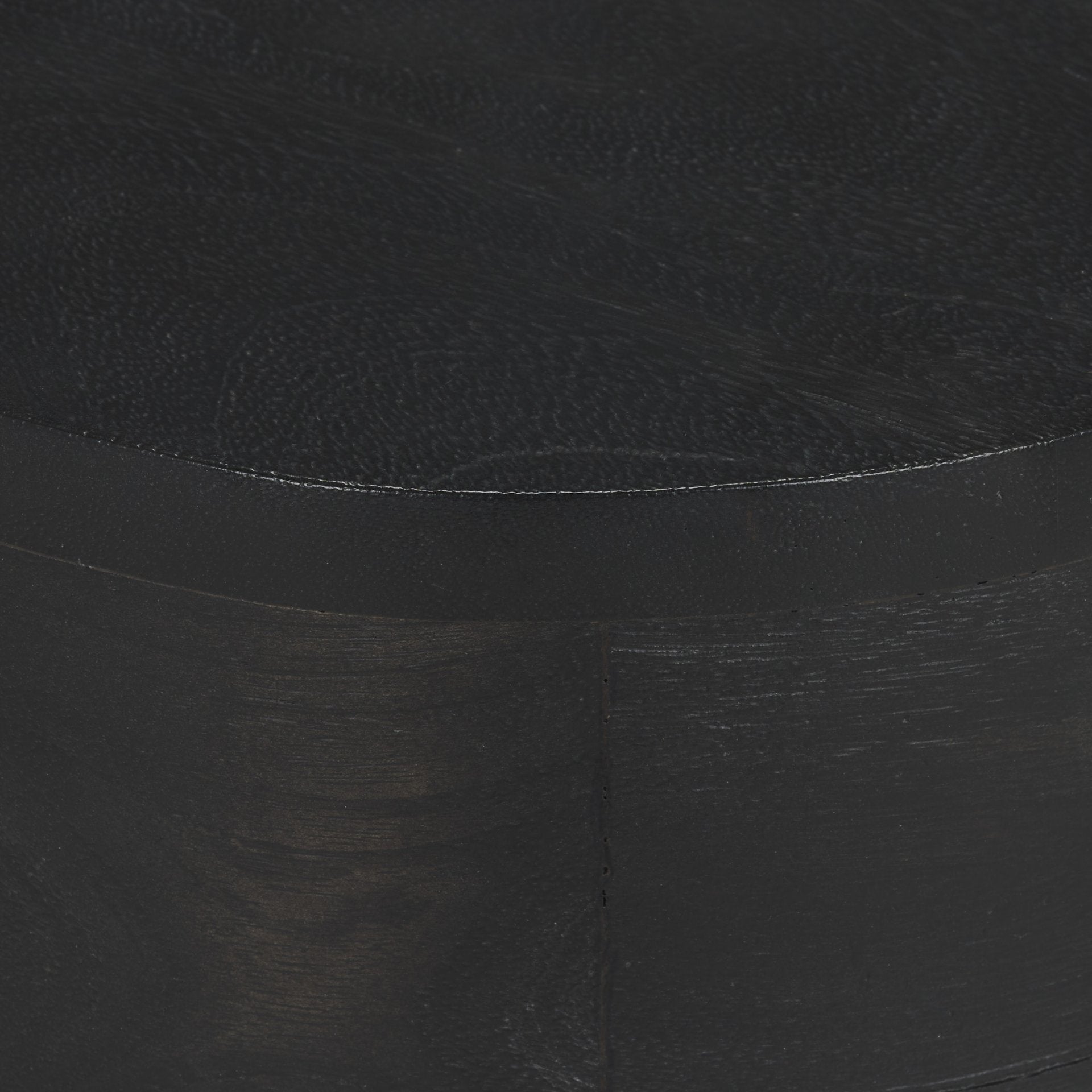 Cove Dark Brown Sculptural Open Side Table - Central Designs