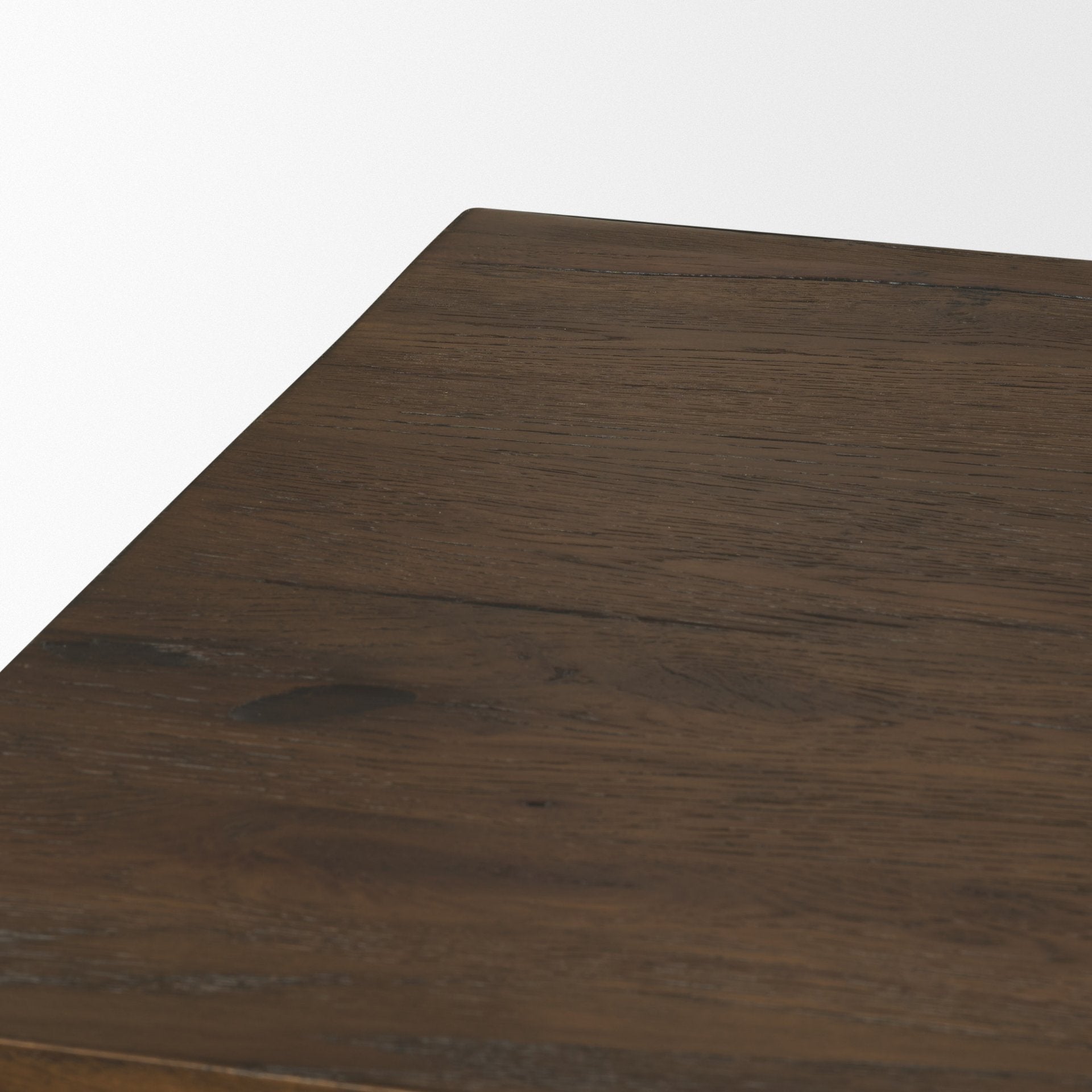 Belford 94" Dark Brown Oak Wood Media Console - Central Designs