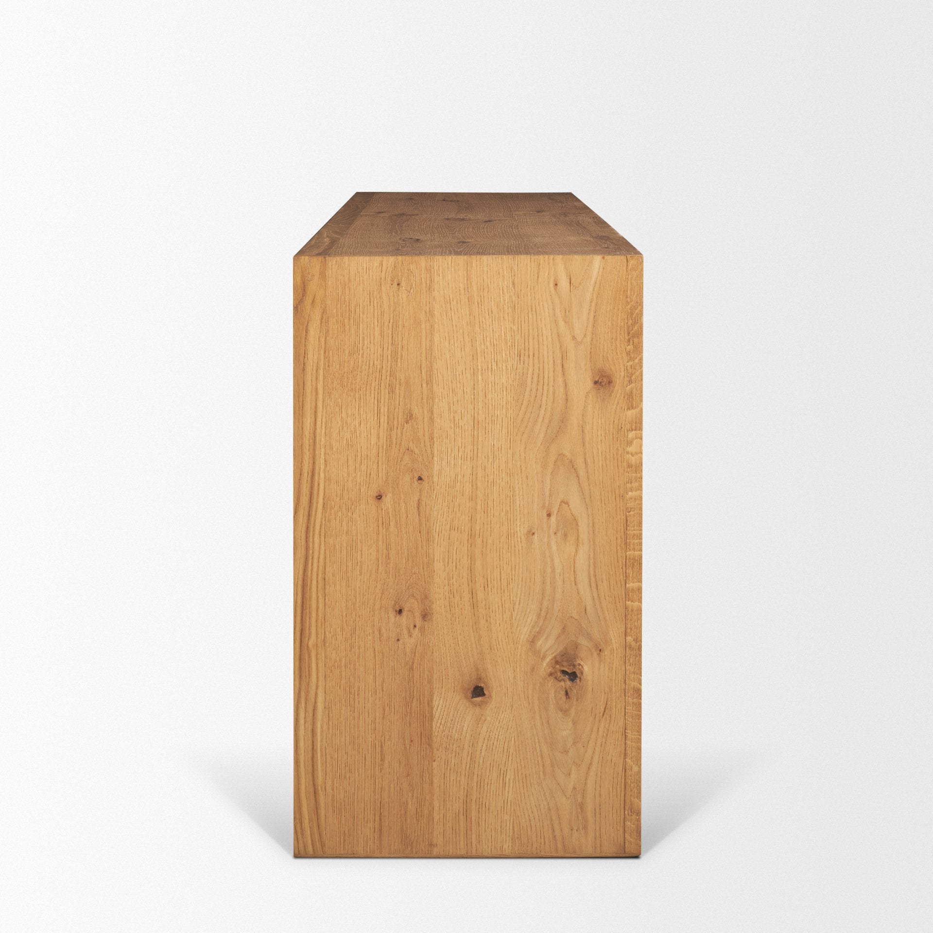 Belford 6 - Drawer Light Brown Oak Wood Dresser - Central Designs