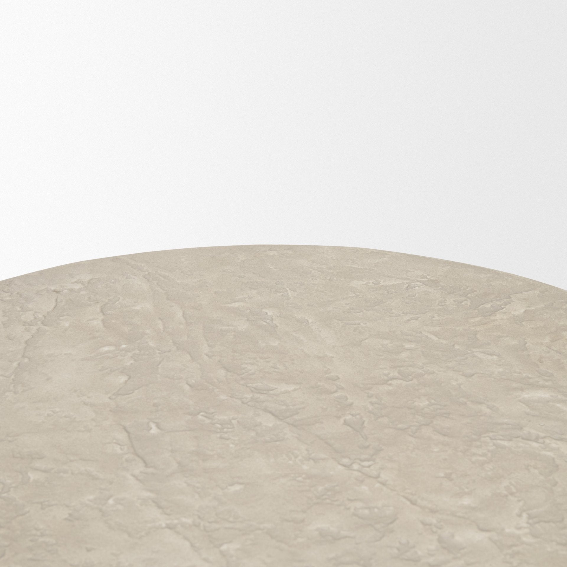 Mesa Round Stone Finish Pillar Accent Table - Central Designs