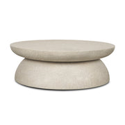 Mesa 48" Round Stone Finish Coffee Table - Central Designs