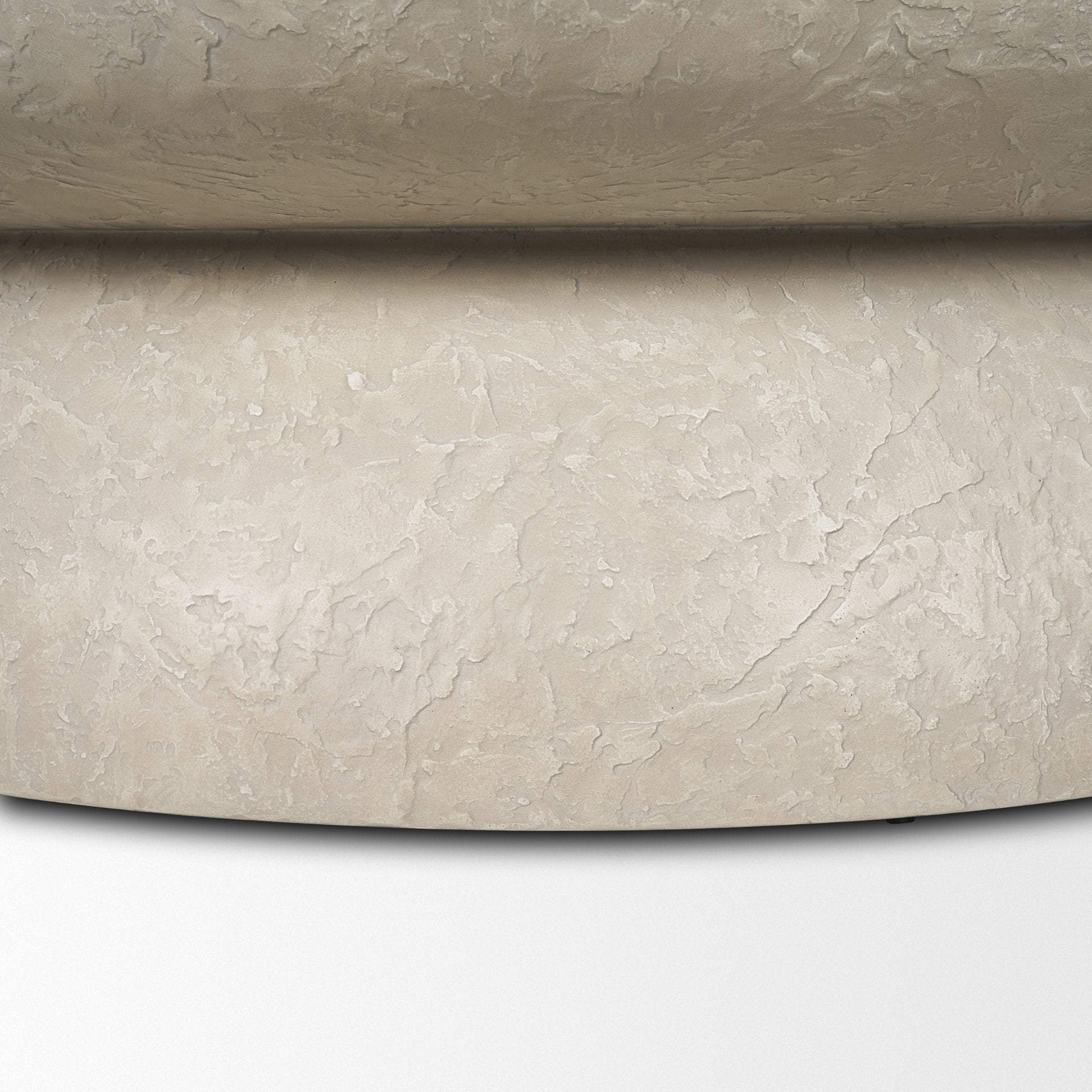 Mesa 48" Round Stone Finish Coffee Table - Central Designs