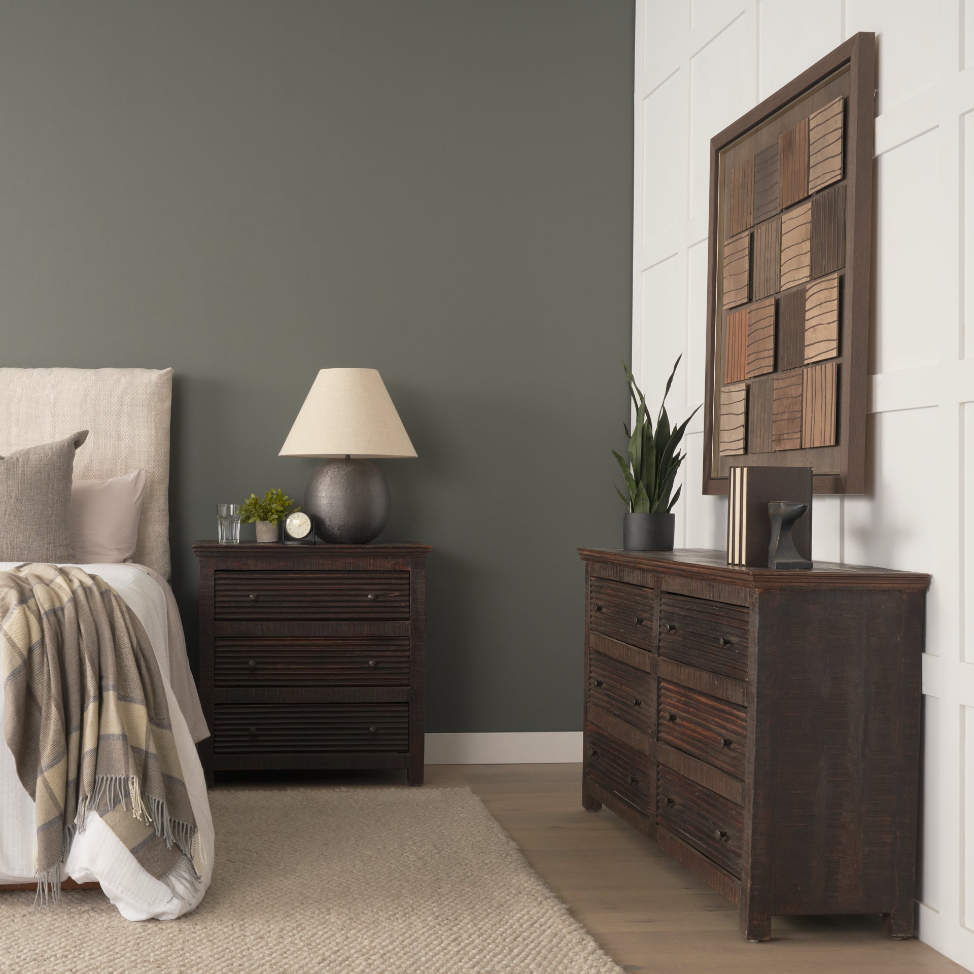 Rhett Reclaimed Wood 6 Drawer Cabinet - Central Designs