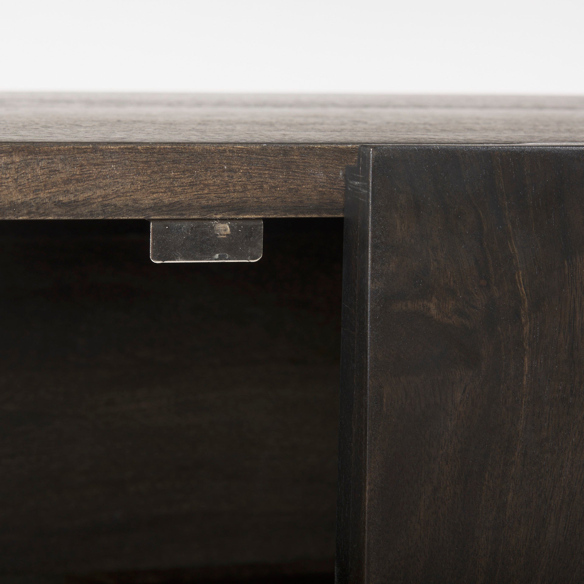 Darwin Dark Brown Wood 2 Door Accent Cabinet - Central Designs