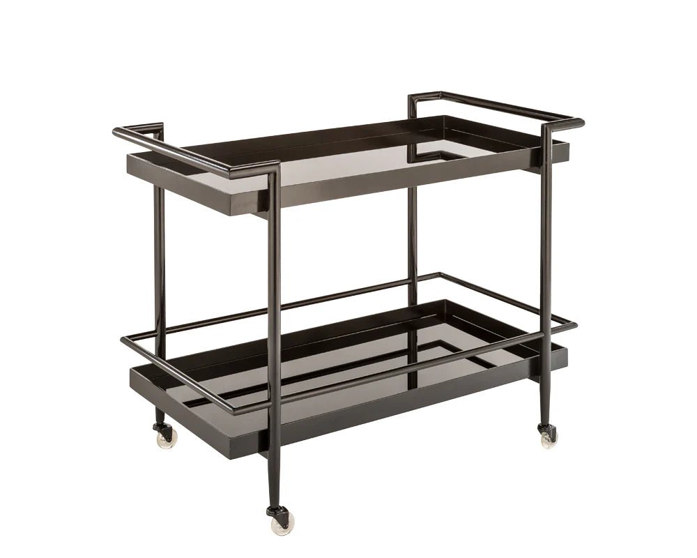 Livingston Bar Cart - Black - Central Designs