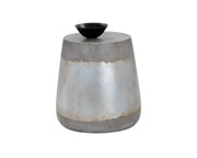 Aries End Table - Silver - Central Designs