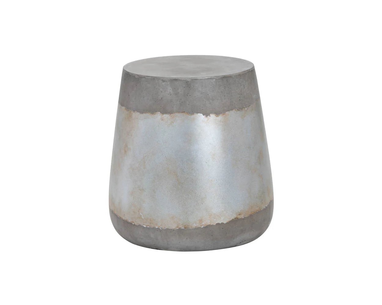 Aries End Table - Silver - Central Designs