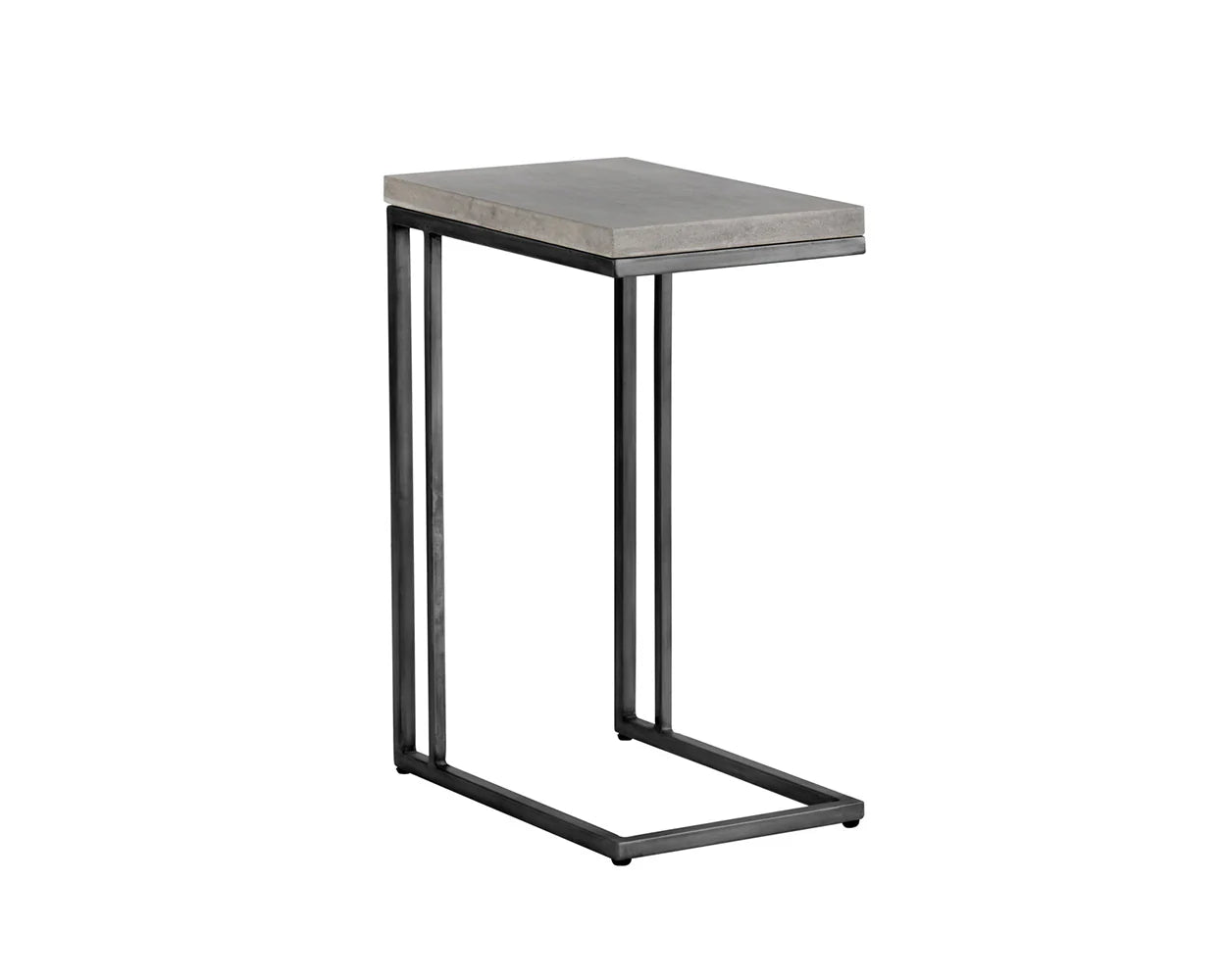 Sawyer End Table - Black - Grey - Central Designs