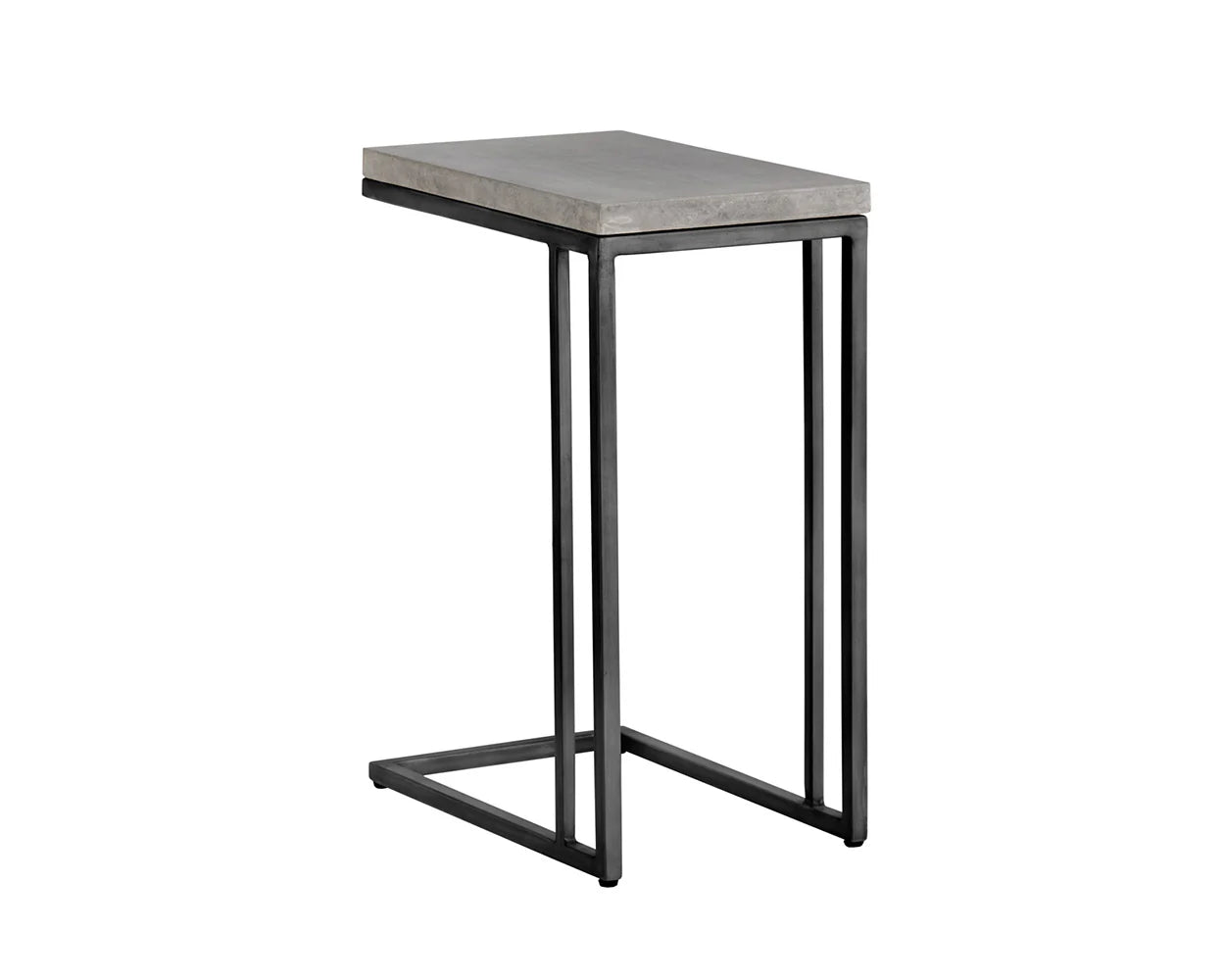 Sawyer End Table - Black - Grey - Central Designs
