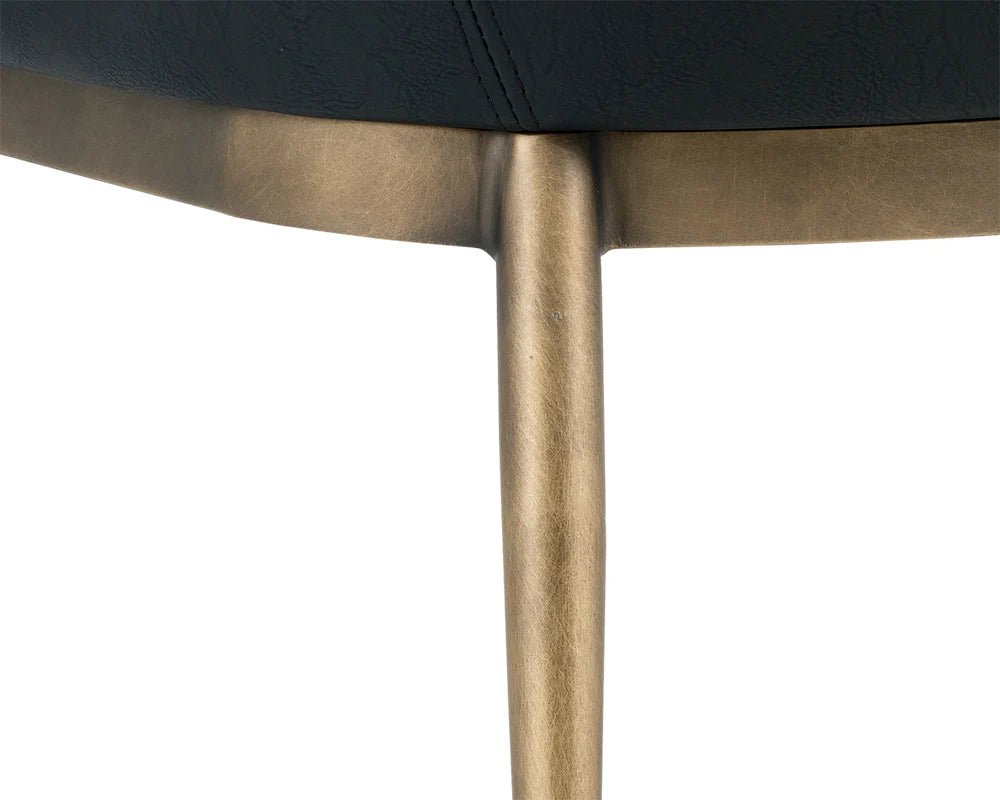 Franklin Dining Armchair - Vintage Black - Central Designs