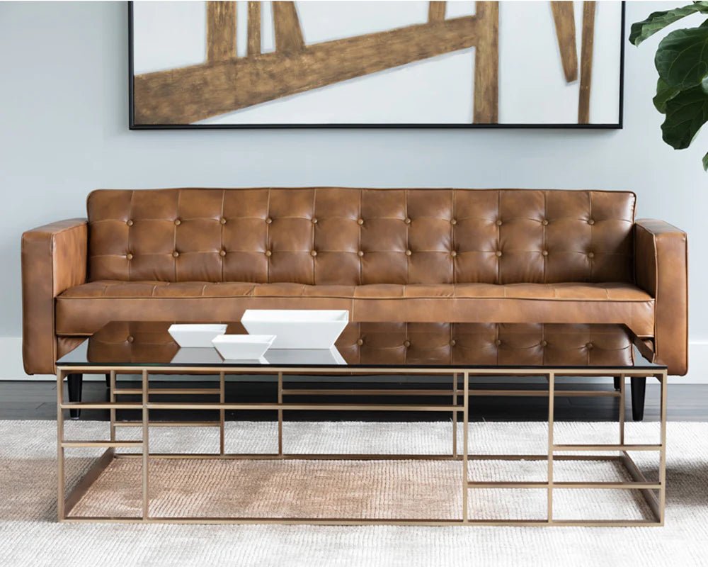 Donnie Sofa - Tobacco Tan - Central Designs