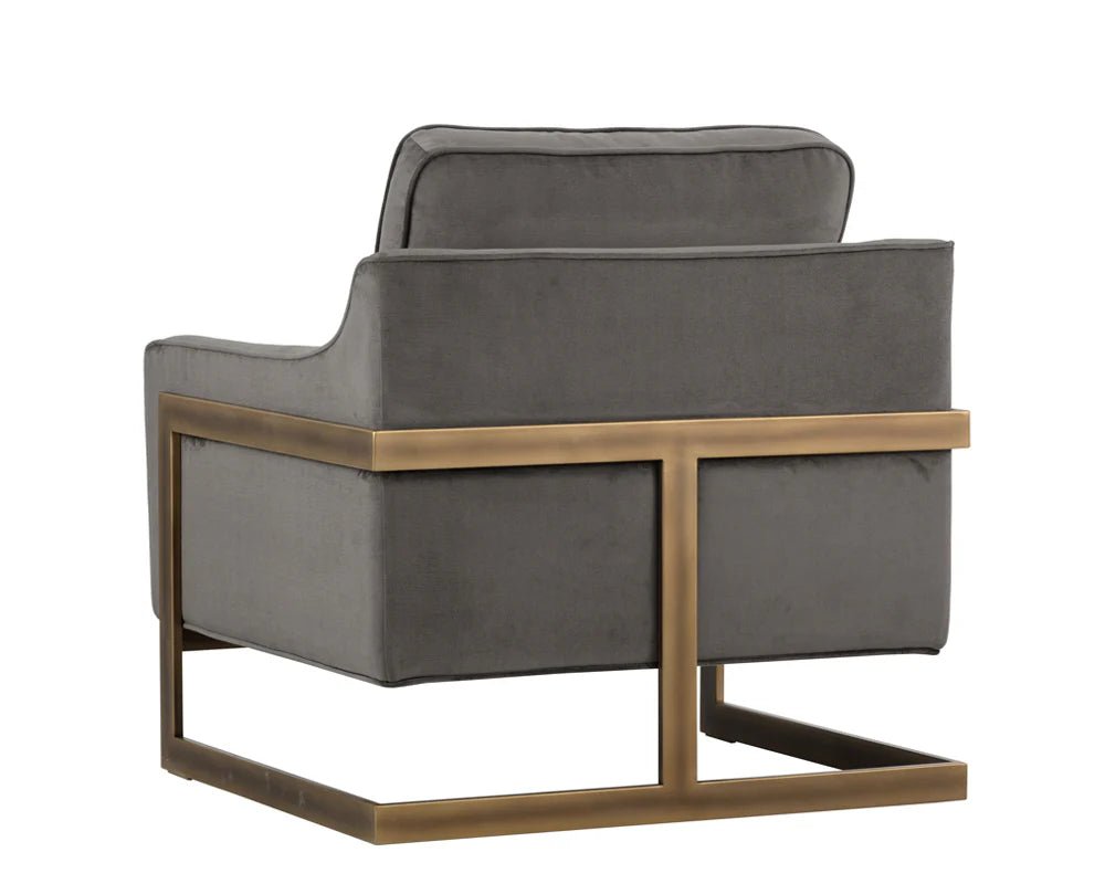 Kalmin Lounge Chair - Piccolo Pebble - Central Designs