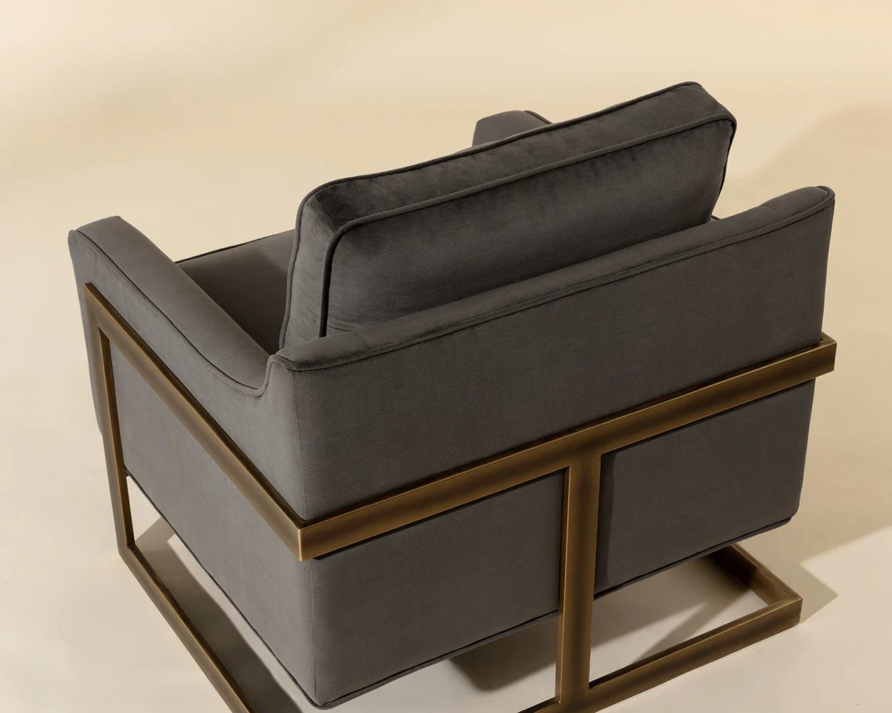 Kalmin Lounge Chair - Piccolo Pebble - Central Designs