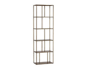 Eiffel Bookcase - Small - Antique Brass - Central Designs