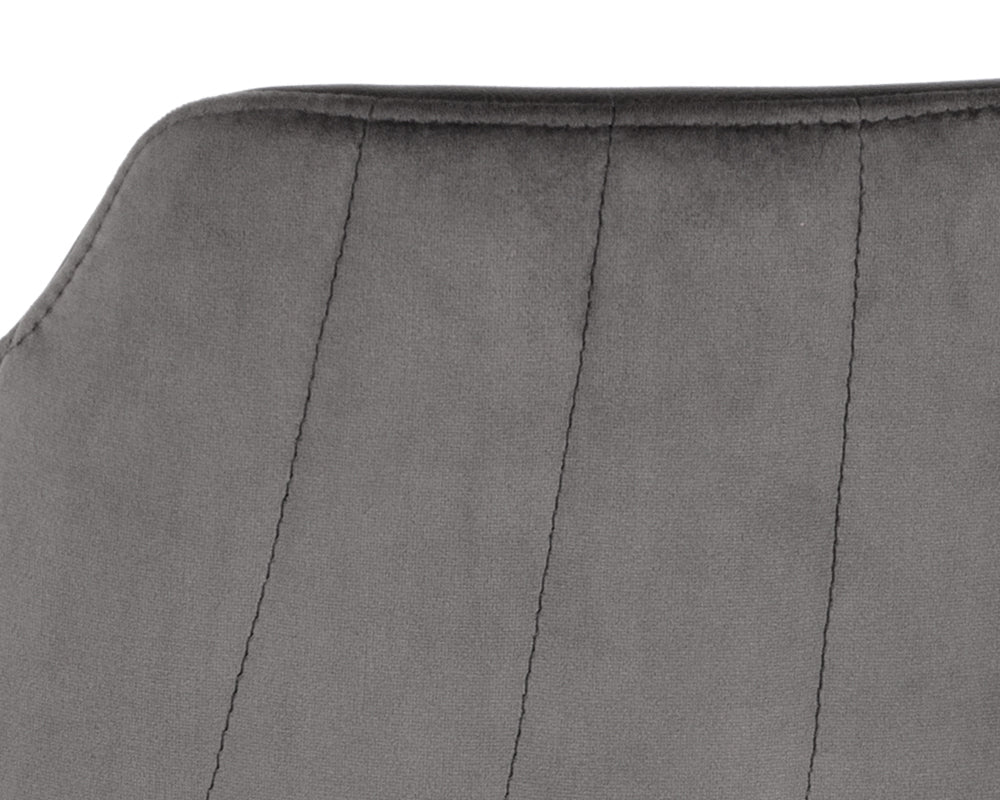 Griffin Bar Stool - Town Grey / Roman Grey - Central Designs