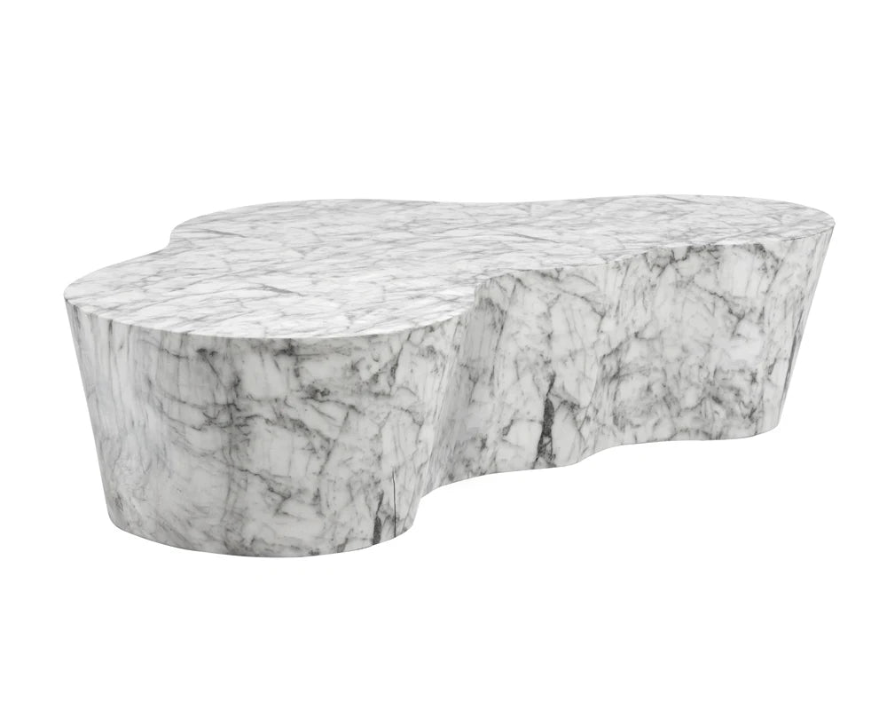 Ava Coffee Table - Marble Look - Central Designs