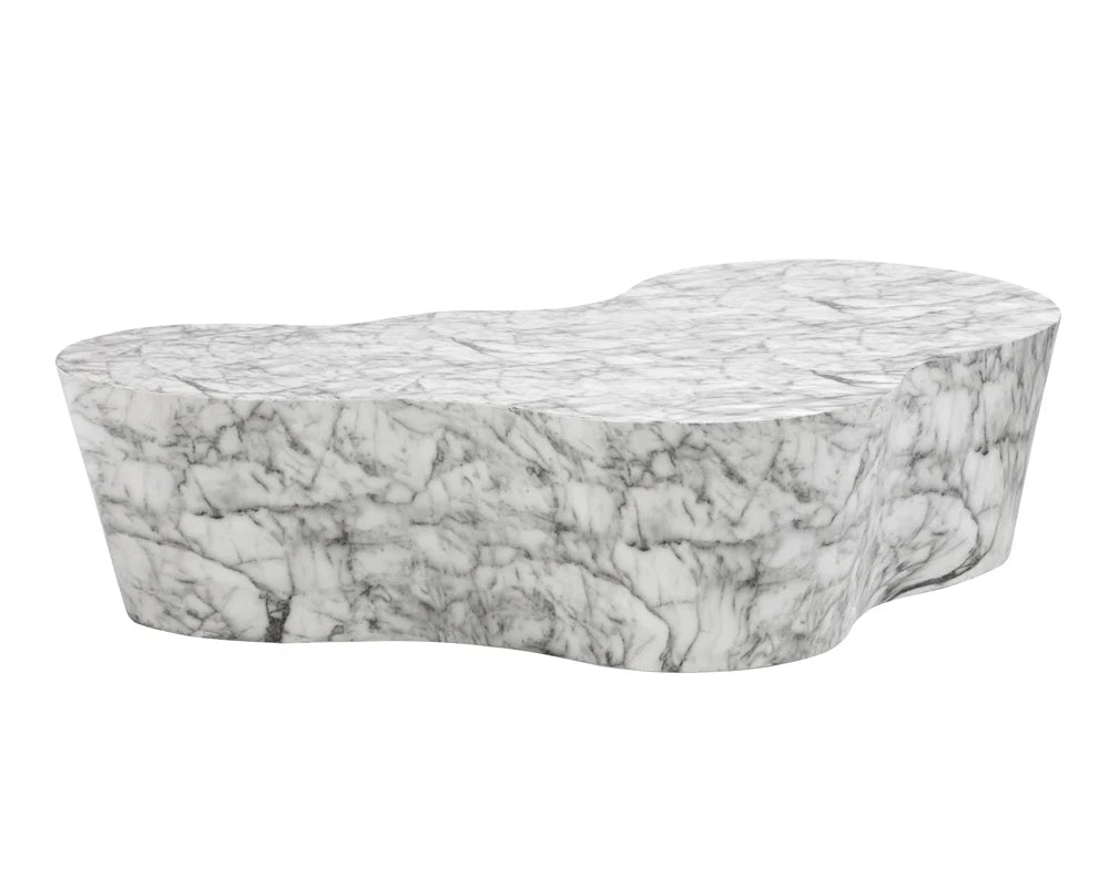 Ava Coffee Table - Marble Look - Central Designs