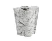 Ava Side Table - Large - Marble Look - Central Designs