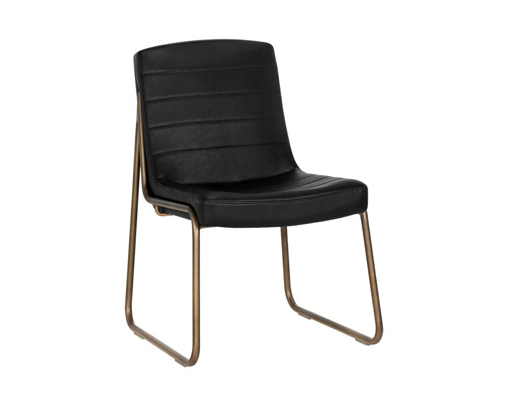 Anton Dining Chair - Vintage Black - Central Designs