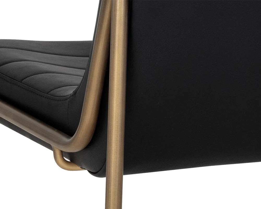 Anton Dining Chair - Vintage Black - Central Designs