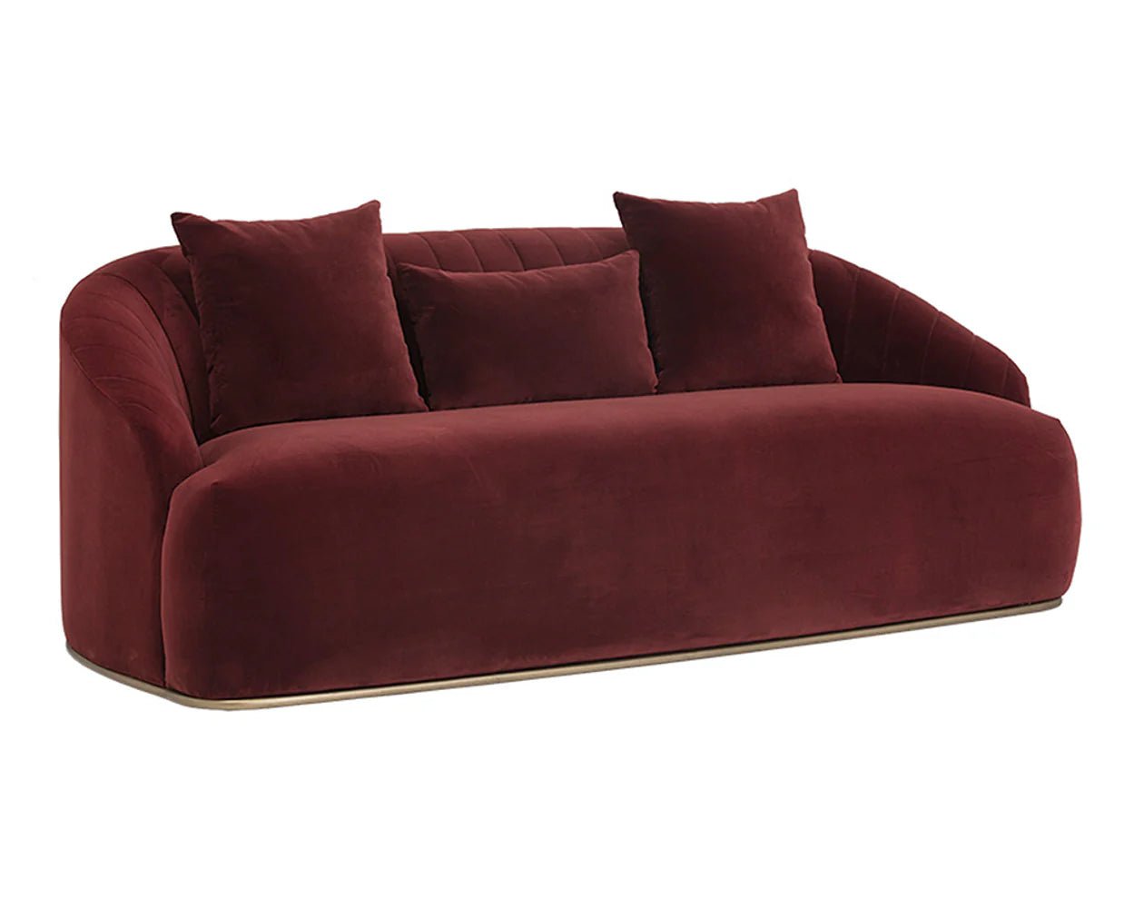 Astrid Sofa - Merlot - Central Designs
