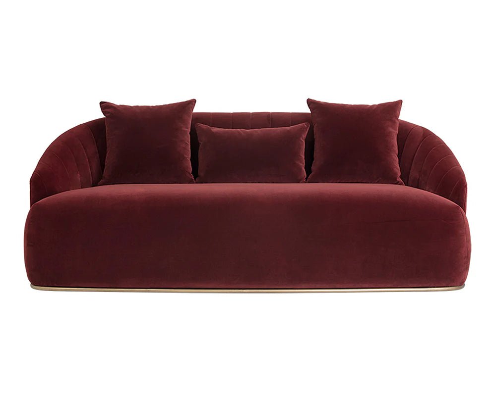 Astrid Sofa - Merlot - Central Designs
