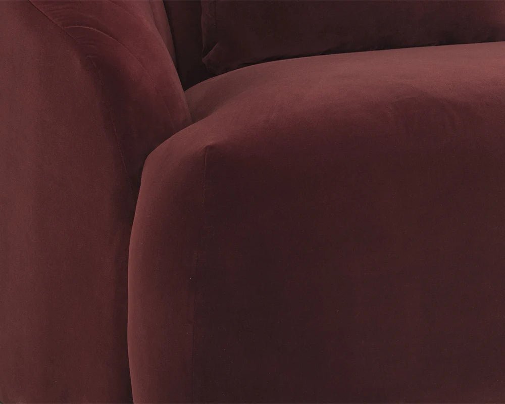 Astrid Sofa - Merlot - Central Designs