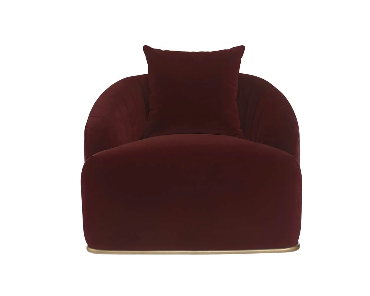 Astrid Armchair - Merlot - Central Designs