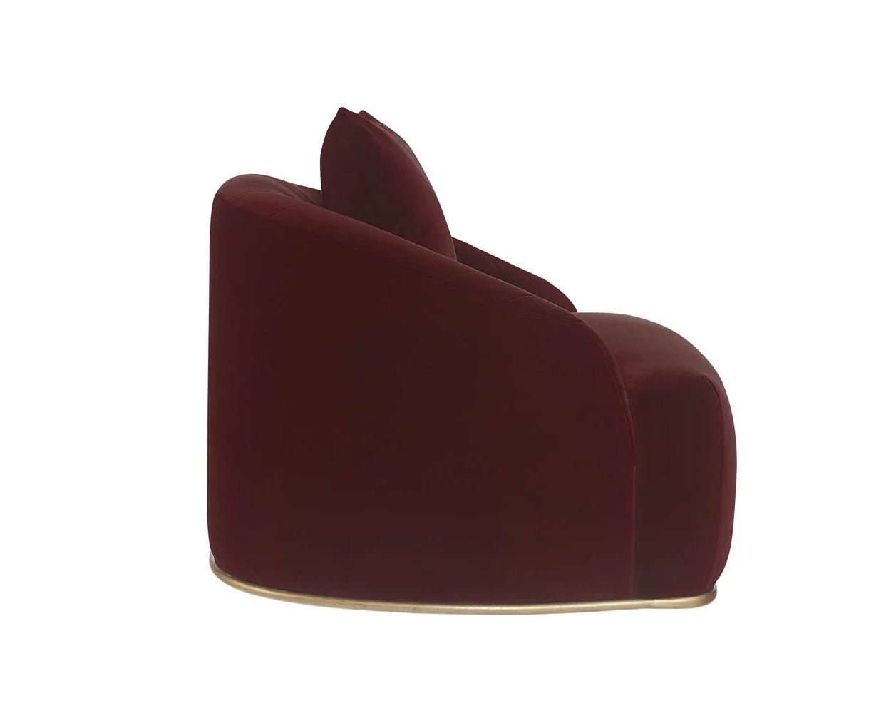 Astrid Armchair - Merlot - Central Designs